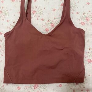 lululemon athletica Brown Sports Bra